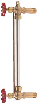 Conbraco / Apollo Valves 21-150-00 1/2" Rough bronze water gauge with extended shank, 5/8" x 12", Aluminum