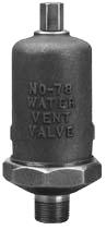 ITT Hoffman Specialty 401485 Model 78 Water Main Vent Valve