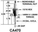Crown Engineering Corp. CA470 IGNITER / REPLACES I-3