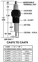 Crown Engineering Corp. CA477 IGNITER / REPLACES I-64-3
