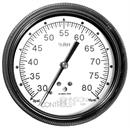 Johnson Controls, Inc. H-5500-1002 Pneumatic Humidity Indicator, Range 30 to 80% RH, 3-1/2" Diameter