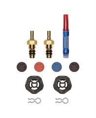 Testo, Inc. 05545570 Digital Manifold valve replacement kit for two valves Image