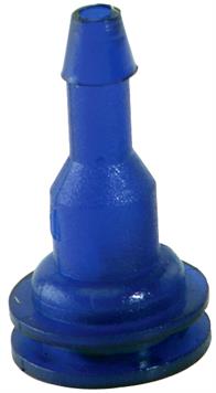 Siemens Building Technologies 192485 Plug-in Adapters, Straight, Product Group 19X, Blue, 20 per pack Image