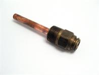 Honeywell, Inc. 112630AA Well Assy 4-1/4in insertion 1/2in dia copper 3/4in NPT 1/8in capillary dia Image