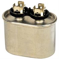 MARS - Motors & Armatures, Inc. 12027 3 Micro-Farad Single Section Run Capacitor, Oval Image