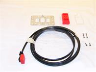 Honeywell, Inc. 14001616002 2-Pipe Stat FTG with shallow wallplate and plastic leads Image