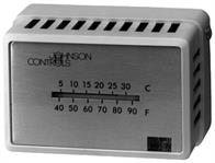 Johnson Controls, Inc. T4752206 Stat Hc 15 Rev Vert F,With Single Dial Image