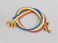 Ritchie Engineering Co., Inc. / YELLOW JACKET 22272 72" Blue Plus II Hose, 45 deg Seal Right fitting Image