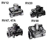 Maxitrol Co. RV4812 RV Series Gas Appliance Pressure Regulators - Rubb Image