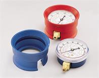 Ritchie Engineering Co., Inc. / YELLOW JACKET 49090 Yellow Jacket protective gauge boot set 1-red 1-blue Image