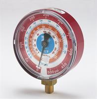 Ritchie Engineering Co., Inc. / YELLOW JACKET 49151 3-1/8" Red Pressure Manifold Gauge Image