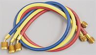 Ritchie Engineering Co., Inc. / YELLOW JACKET 22648 48" Red Plus II Hose, 45 deg Seal Right fitting Image