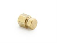 Parker Hannifin Corp. - Brass Division 639C4 JBI/Parker 1/4" tube cap/plug compression ** Image