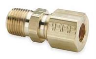 Parker Hannifin Corp. - Brass Division 68C54 Parker 5/16" x 1/4" MPT adaptor compression ** Image