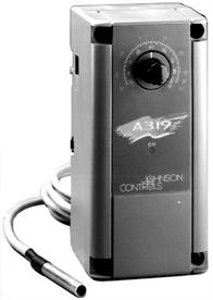 Johnson Controls, Inc. A319ABC1201 A319 Temperature Control with Sensor (100 to 200°F Image