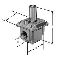 Maxitrol Co. R400S38 3/8" Gas Pressure Regulator Image
