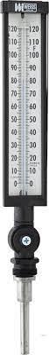 Weiss Instruments, Inc. 9VU35120 Weiss INDUSTRIAL GLASS / Length: 3-1/2";	Temp. Range: 0°F to 120°FTHERMOMETER Image