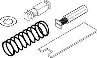 Schneider Electric (Barber Colman) AV600 Invensys valve linkage kit MA,MF,MP-5X1X & MPR-5X1X Image