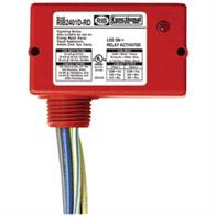 Functional Devices (RIB) RIB2401DRD DISCONTINUED Enclosed Relay 10Amp DPDT 24Vac/dc/120Vac Red Hsg Image