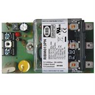 Functional Devices (RIB) RIBM013PN Panel Relay 4.00x2.45in 20Amp 3PDT 120Vac Image