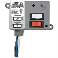 Functional Devices (RIB) RIBU1SC Enclosed Relay 10Amp SPDT + Overrid Image