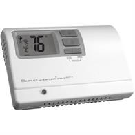ICM Controls SC5211 Thermostat, 7-Day, 5-1-1 or 5-2 programmable, 2-stage heat/2-stage cool heatpump, auto-changeover, soft buttons, backlit, min/max temperature limiting, field calibration, remote sensing, SimpleSet target programming, hardwire. Image