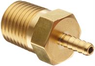 Parker Hannifin Corp. - Brass Division X224 1/4 BARB COUPLING ** Image